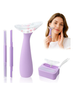 Masajeador de Hielo Facial Azrra con Cuchilla Doble Cabeza