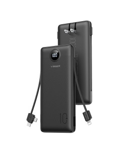 Cargador Portátil VEGER 10000mAh con Enchufe AC Integrado