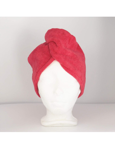 Toalla Turbante Microfibra Infundida Queratina Danielle 16x25cm