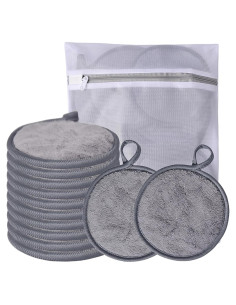 Almohadillas Reutilizables para Desmaquillaje VIcolour 12 Piezas