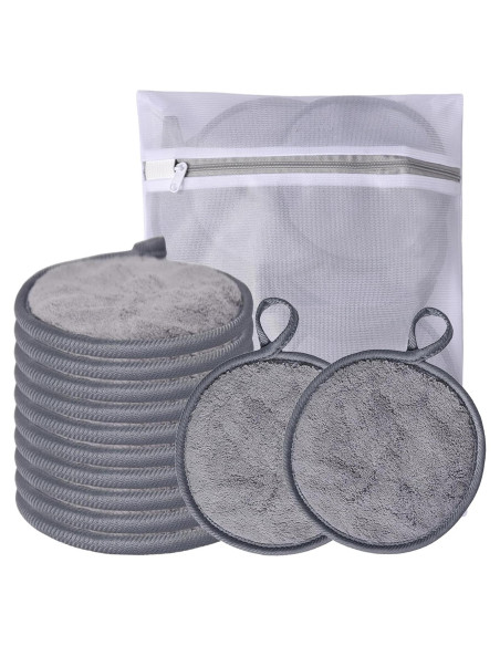 Almohadillas Reutilizables para Desmaquillaje VIcolour 12 Piezas