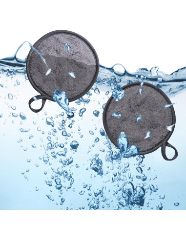 Almohadillas Reutilizables para Desmaquillaje VIcolour 12 Piezas