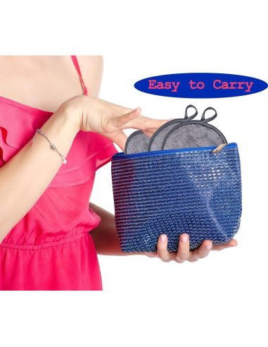 Almohadillas Reutilizables para Desmaquillaje VIcolour 12 Piezas