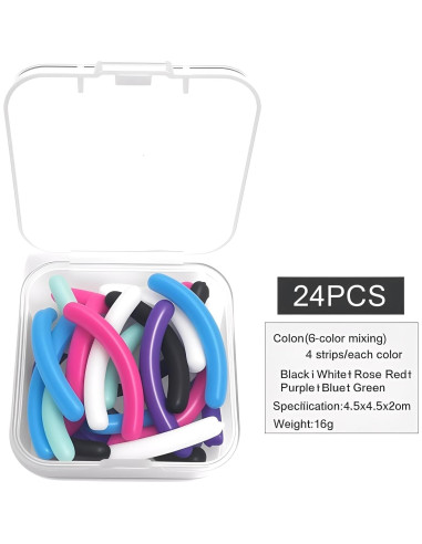 Recambios de Rizador de Pestañas Revlon - 24 Unidades Coloridas