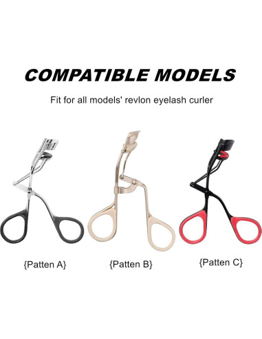 Recambios de Rizador de Pestañas Revlon - 24 Unidades Coloridas