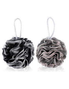 Esponja de Baño Loofah LEKAYIHU 2 Pcs 14cm Exfoliante Suave