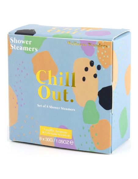 Bombas de Vapor para Ducha Regalo República Aroma Vainilla Jazmín - 8 Unidades