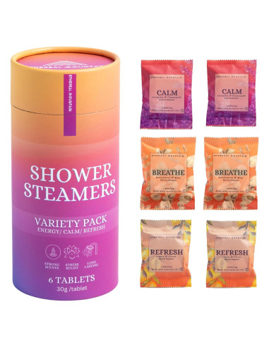 Bolsitas de Vapor para Ducha Debby - Aromaterapia 6 Piezas