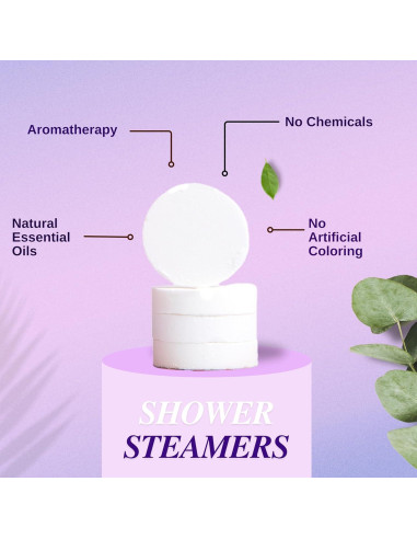 Bolsitas de Vapor para Ducha Debby - Aromaterapia 6 Piezas