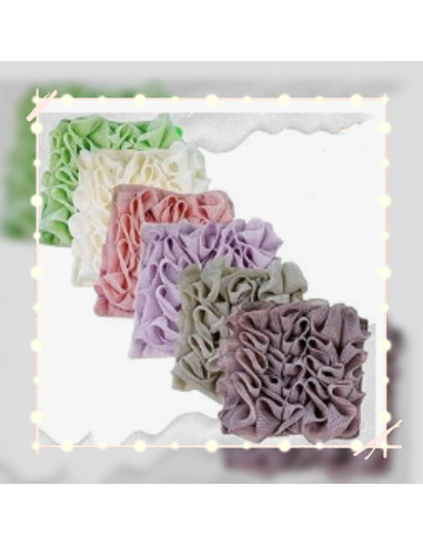 Toalla de Loofah 2 en 1 MOSYFEIBI para Jabón en Barra