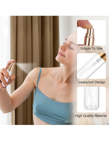 Paquete de 20 botellas de spray de vidrio 5ml Xthrotsenk