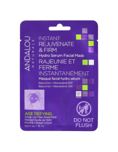 Máscara de Tela Anti-Envejecimiento Andalou Naturals 28g