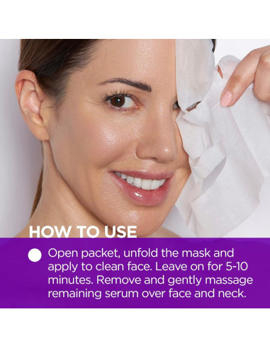 Máscara de Tela Anti-Envejecimiento Andalou Naturals 28g