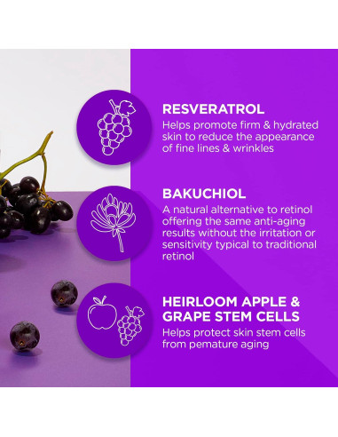 Máscara de Tela Anti-Envejecimiento Andalou Naturals 28g