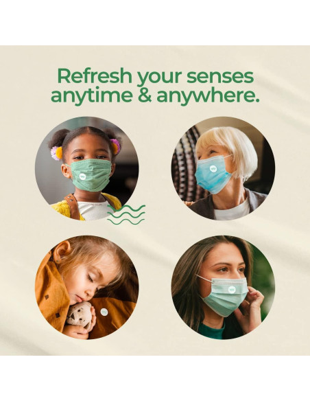 Parches de Aromaterapia Gya Labs Breathe - 60 Piezas