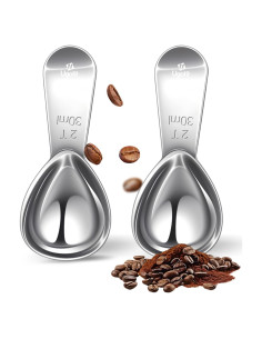 Juego de Cucharas Medidoras Ugotit de Acero Inoxidable 2 Cucharadas