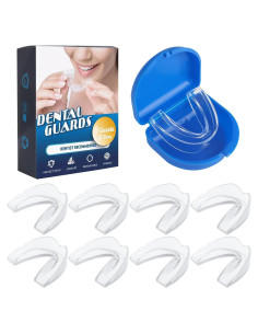 8 Protectores Bucales Moldeables EBQOSK para Bruxismo