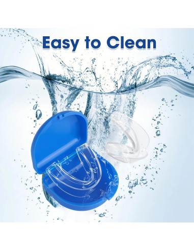 8 Protectores Bucales Moldeables EBQOSK para Bruxismo