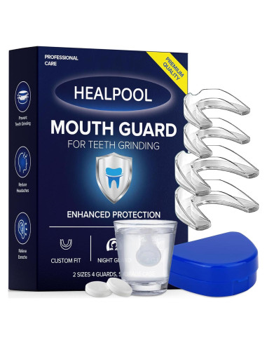 Protector Bucal Moldeable Healpool para Bruxismo Nocturno