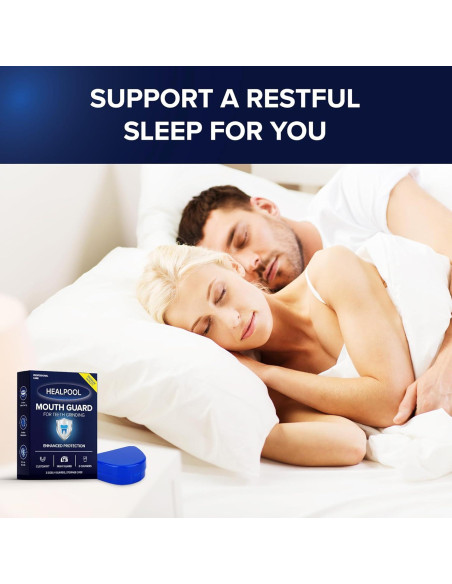 Protector Bucal Moldeable Healpool para Bruxismo Nocturno