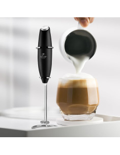 Conjunto Espumador de Leche Zulay Kitchen 350ml - Negro 2