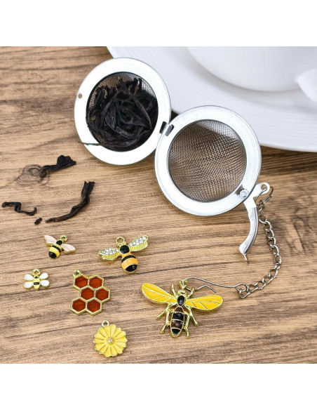Infusores de Té de Acero Inoxidable YOIYINI 6 Pcs 5.33 cm