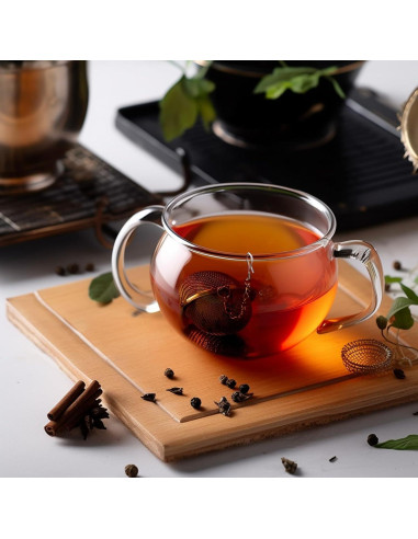 Infusores de Té de Acero Inoxidable YOIYINI 6 Pcs 5.33 cm