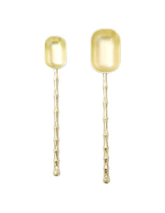 Set de Cucharas Medidoras de Mango Largo Xusmyzm - Dorado Metal