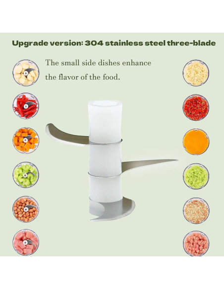 Picador Eléctrico Inalámbrico 250ml Genérico - Cuchillas Acero Inox