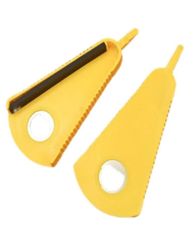 Abridor de Tarros Multifuncional HoneyHu Amarillo 5 en 1