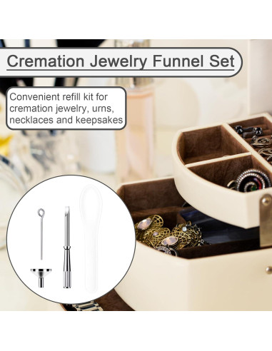 Kit de embudo para cenizas BOXOB Y20184 con cuchara y accesorios