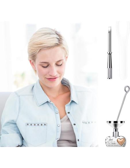 Kit de embudo para cenizas BOXOB Y20184 con cuchara y accesorios Kit de embudo para cenizas BOXOB Y20184 con cuchara y accesorios