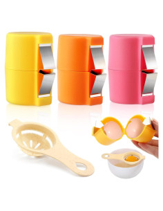 Set 3 Abridores de Cáscara de Huevo y Separador Kakalote