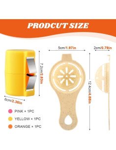 Set 3 Abridores de Cáscara de Huevo y Separador Kakalote 2