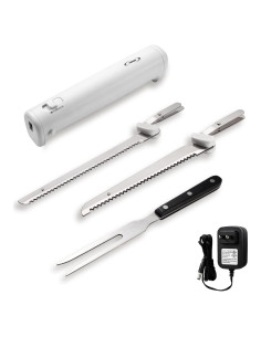 Cuchillo Eléctrico Inalámbrico Cushore S1 50.8 cm Acero Inoxidable