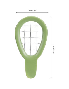 Cortador de Aguacate Fdit de Acero Inoxidable, Herramienta Manual 2