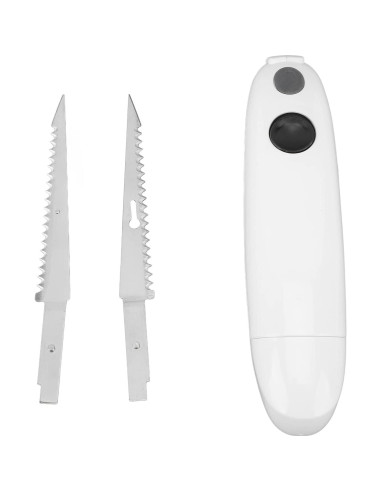 Cuchillo Eléctrico Inalámbrico Pyhodi 20cm Acero Inoxidable