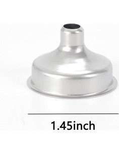 Juego de 12 Embudos Mini de Acero Inoxidable YIHUANYIFA 2
