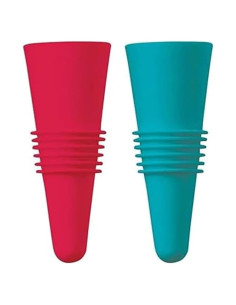 Tapones de Botella de Vino Houdini Silicona Sello Hermético