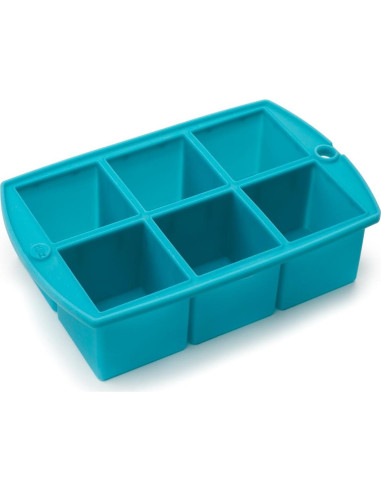 Bandeja de Hielo Mega Fox Run Silicona Verde Azulado