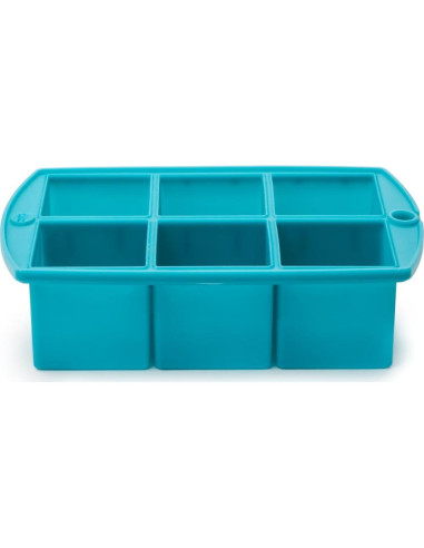 Bandeja de Hielo Mega Fox Run Silicona Verde Azulado