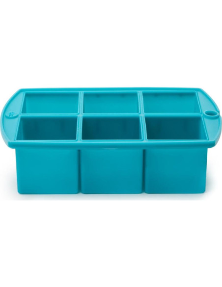 Bandeja de Hielo Mega Fox Run Silicona Verde Azulado