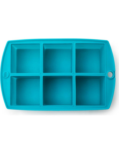 Bandeja de Hielo Mega Fox Run Silicona Verde Azulado