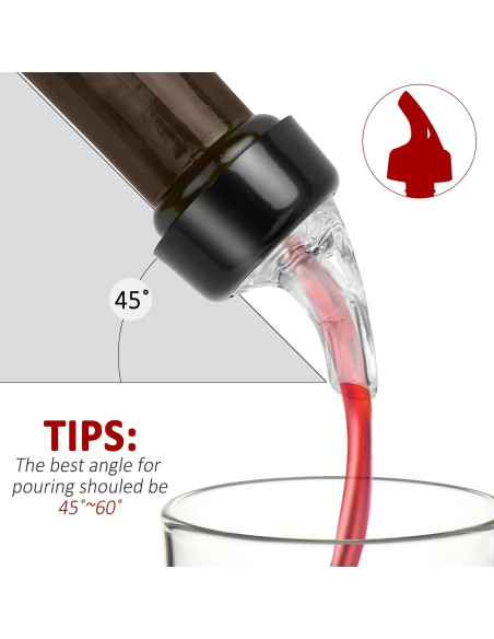 Vertedor Automático Medido 1oz NIFFBDH - 4 Paquete