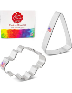 Juego de Cortadores de Galletas Ann Clark - Ovalado y Zanahoria 2