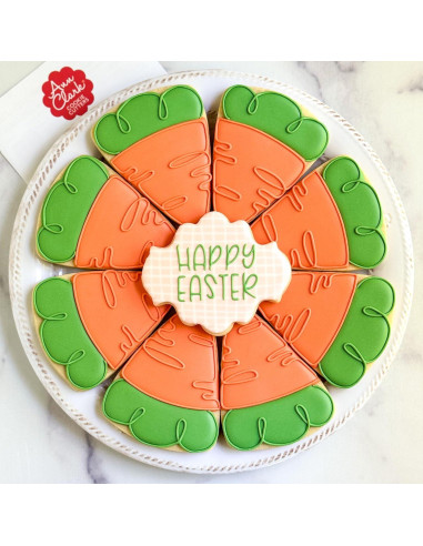 Juego de Cortadores de Galletas Ann Clark - Ovalado y Zanahoria