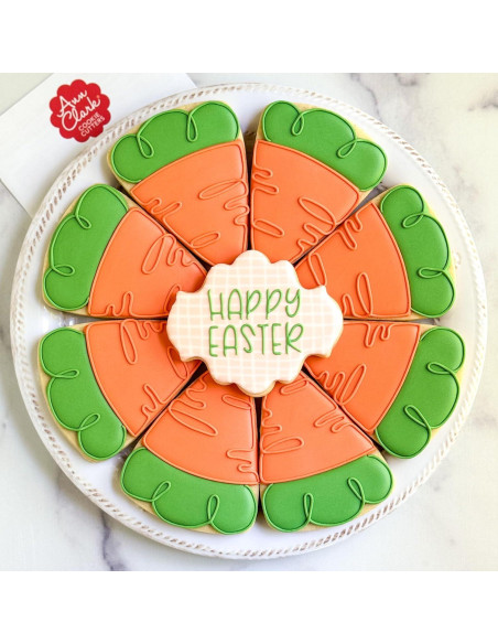 Juego de Cortadores de Galletas Ann Clark - Ovalado y Zanahoria