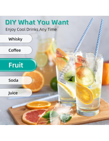 Molde de Hielo de Dinosaurio VUEWIWKQP 6 Cavidades Negro