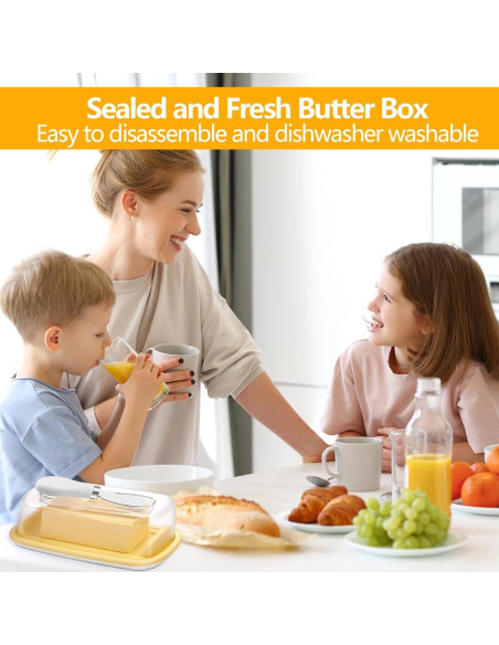 Plato para Mantequilla con Tapa Elegant Aura 2025 - Hermético 12.7 cm