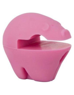 Clip de Olla de Cerdo Fox Run - Soporte para Cucharas Rosa